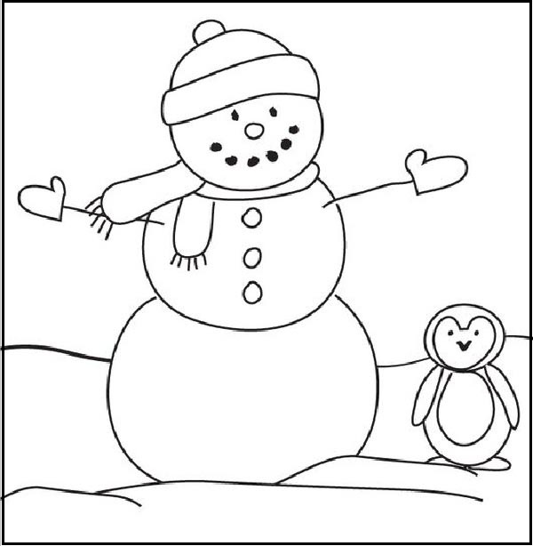 Snowman Coloring Pages: 15 Frosty Fun Sheets for Winter Days