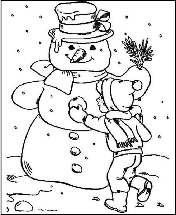 Snowman Coloring Pages: 15 Frosty Fun Sheets for Winter Days
