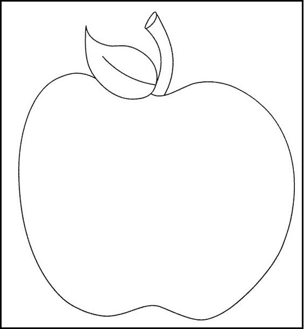 15 Creative Apple Coloring Pages for Kids to Have Fun