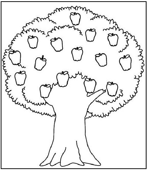 15 Creative Apple Coloring Pages for Kids to Have Fun