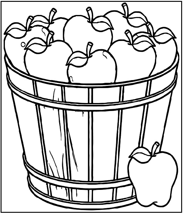 15 Creative Apple Coloring Pages for Kids to Have Fun