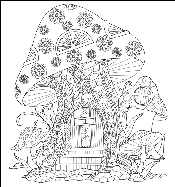 Mushroom Coloring Pages: 15 Fun Fungal Adventures