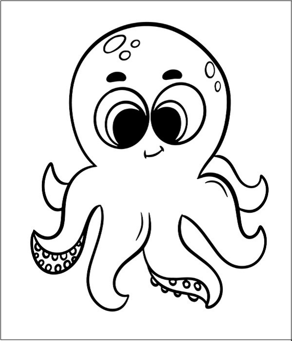 Octopus Coloring Pages: 15 Sheets of Underwater Adventure for Kids