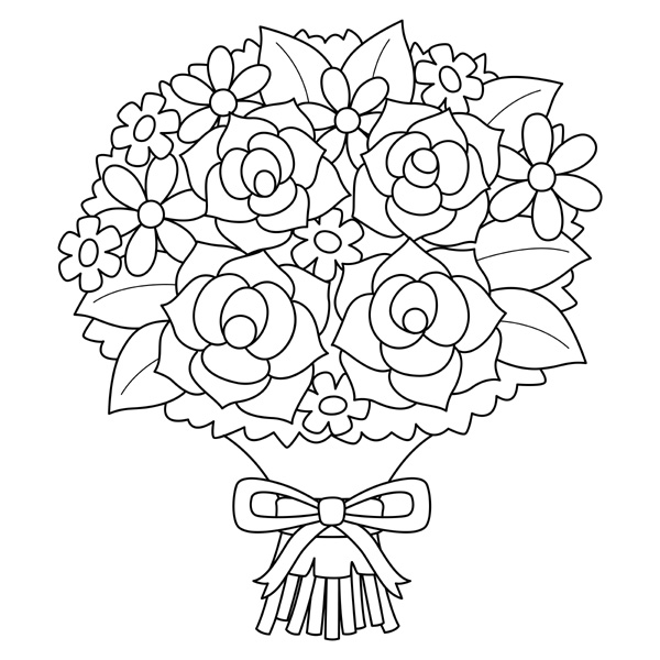 Flower Coloring Pages: 15 Beautiful Floral Patterns