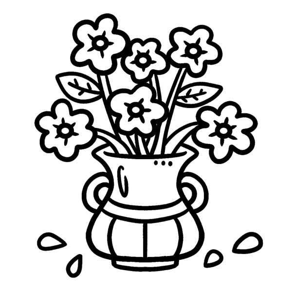 Flower Coloring Pages: 15 Beautiful Floral Patterns