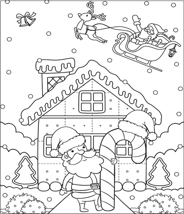 Santa Coloring Pages: 15 Festive Artwork Sheets for Kids
