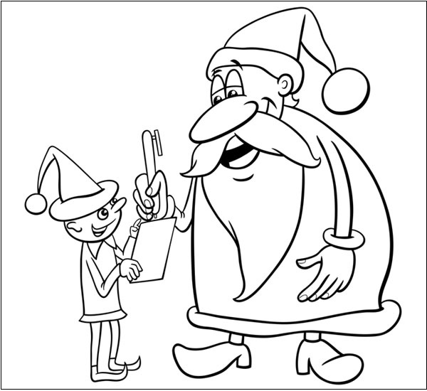 Santa Coloring Pages: 15 Festive Artwork Sheets for Kids