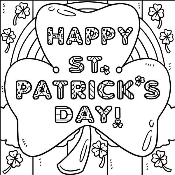 St. Patrick's Day Coloring Pages: 15 Best Sheets for Green Magic