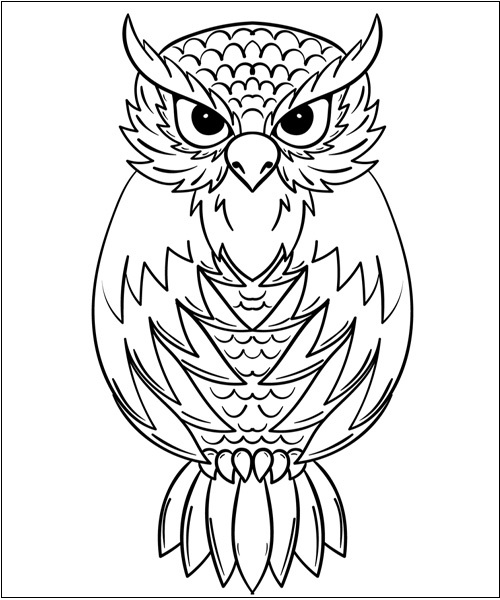 15 Owl Coloring Pages Collection for Endless Inspiration