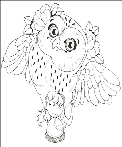 15 Owl Coloring Pages Collection for Endless Inspiration