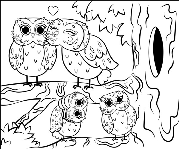 15 Owl Coloring Pages Collection for Endless Inspiration