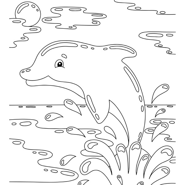 Add Color to These 15 Best Dolphin Colouring Pages! Free to Print!