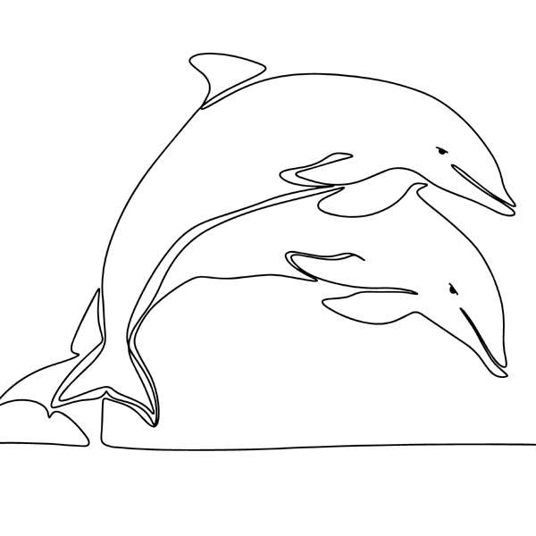Add Color to These 15 Best Dolphin Colouring Pages! Free to Print!