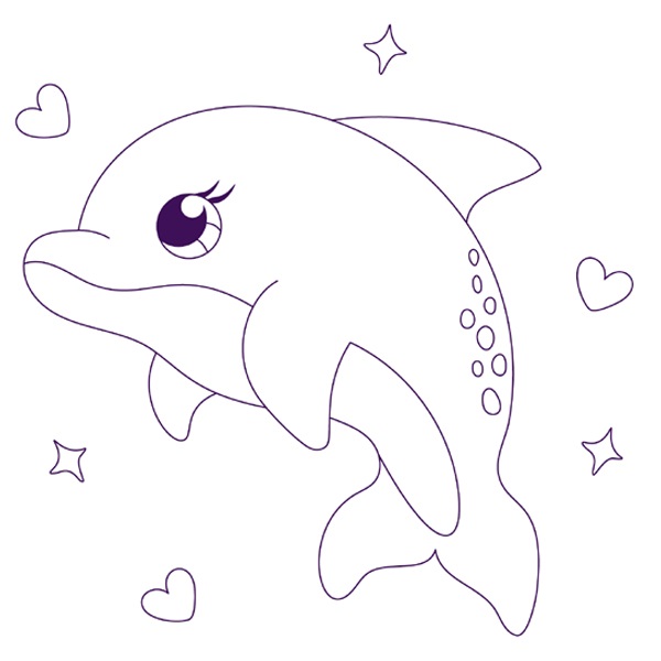 Add Color to These 15 Best Dolphin Colouring Pages! Free to Print!