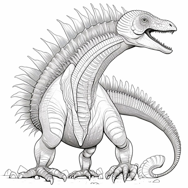 Godzilla Coloring Pages: 15 Sheets to Unwind with Monsters