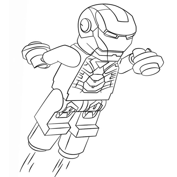 Iron Man Coloring Pages: 15 Sheets to Color the Marvel Magic