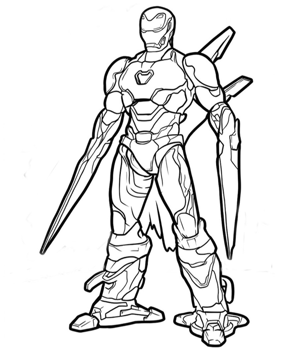 Iron Man Coloring Pages: 15 Sheets to Color the Marvel Magic