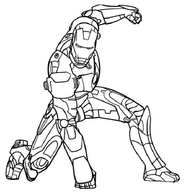 Iron Man Coloring Pages: 15 Sheets to Color the Marvel Magic