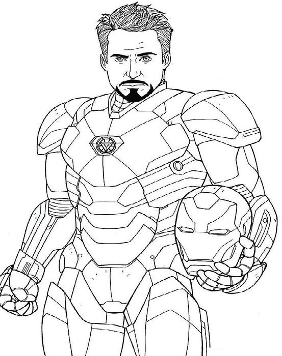 Iron Man Coloring Pages: 15 Sheets to Color the Marvel Magic