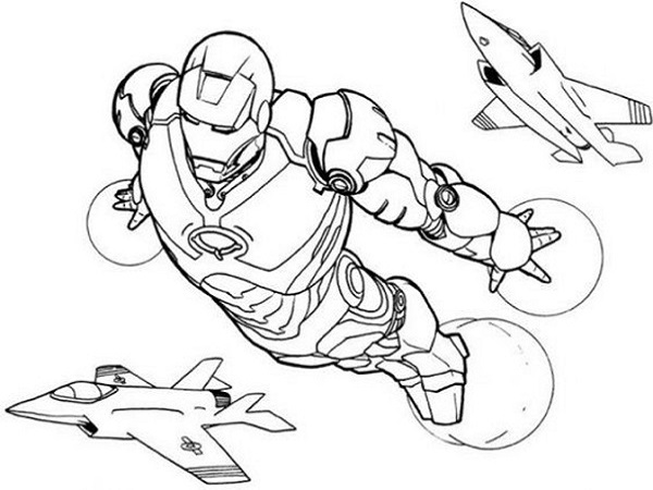Iron Man Coloring Pages: 15 Sheets to Color the Marvel Magic