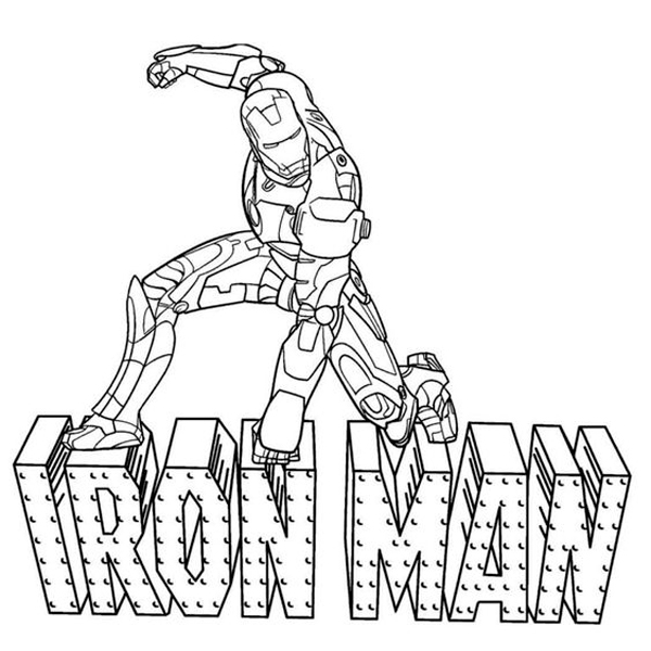Iron Man Coloring Pages: 15 Sheets to Color the Marvel Magic