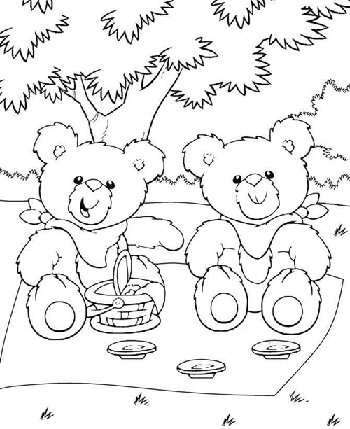 15 Creative Bear Coloring Pages For Your Little One