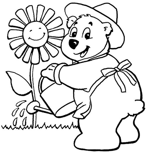 15 Creative Bear Coloring Pages For Your Little One