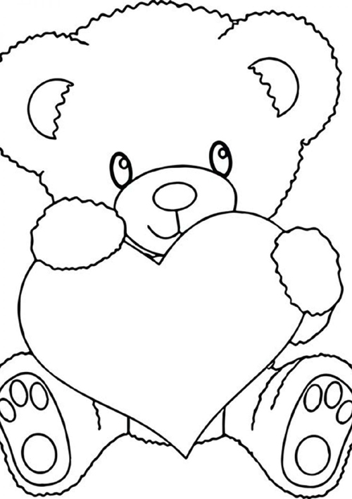 15 Creative Bear Coloring Pages For Your Little One