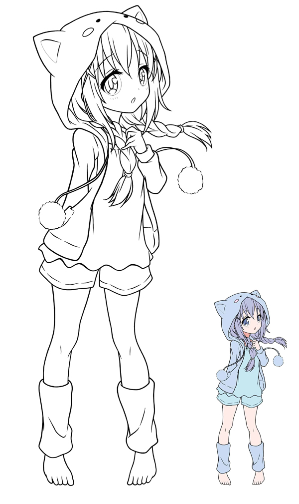 15 Easy Anime Coloring Pages (Great for Anime Fans)