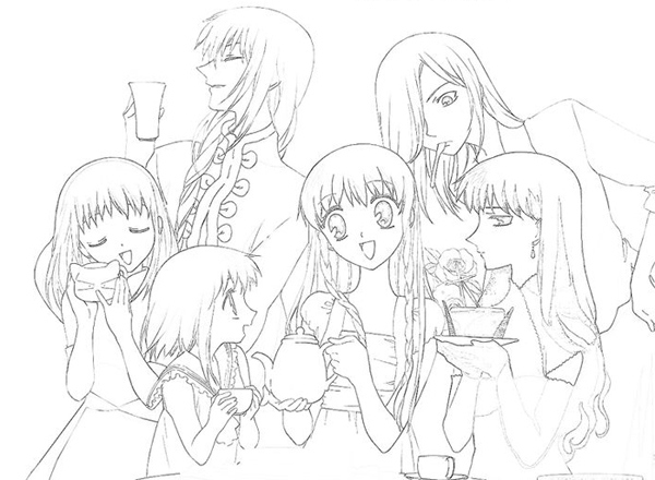 15 Easy Anime Coloring Pages (Great for Anime Fans)