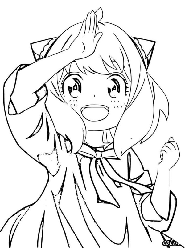 15 Easy Anime Coloring Pages (Great for Anime Fans)