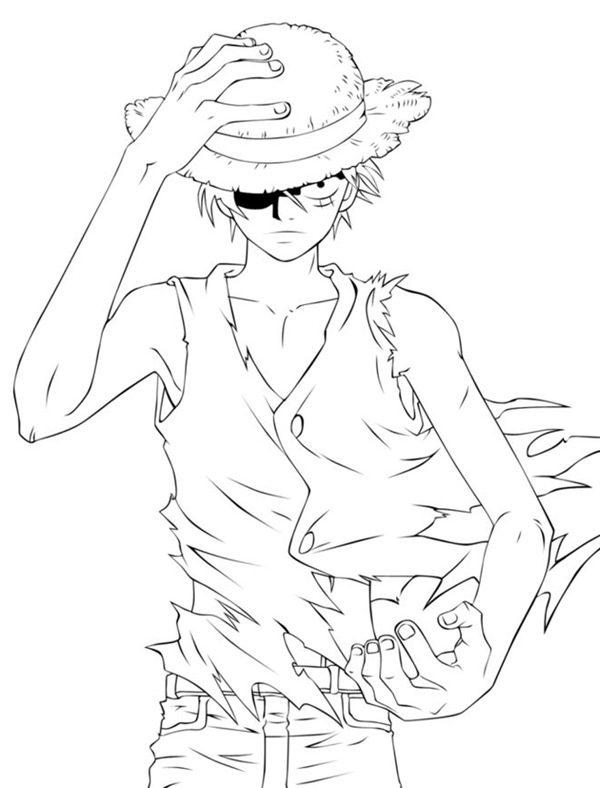 15 Easy Anime Coloring Pages (Great for Anime Fans)