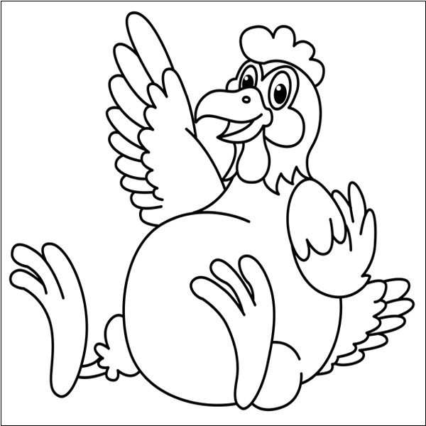 15 Exceptional Chicken Coloring Pages for Creativity and Fun