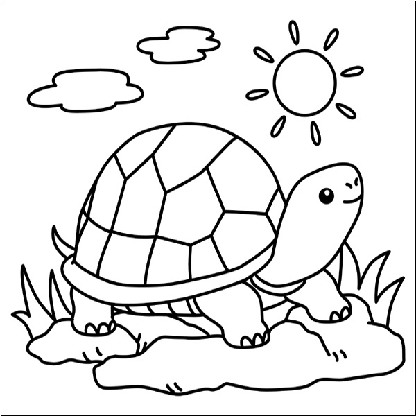 15 Inspiring Turtle Coloring Pages Galore for Kids of All Ages