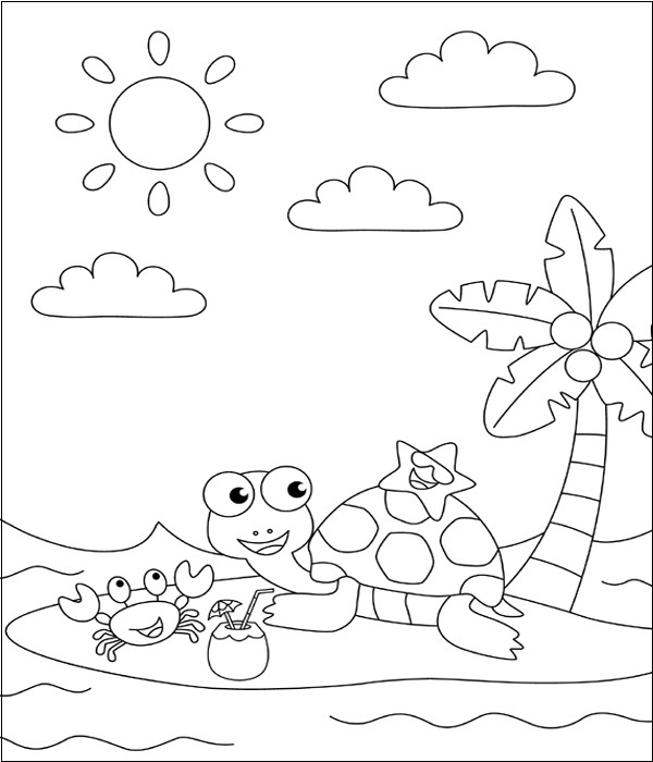 15 Inspiring Turtle Coloring Pages Galore for Kids of All Ages