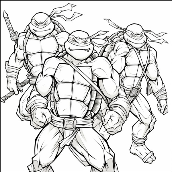 15 Inspiring Turtle Coloring Pages Galore for Kids of All Ages