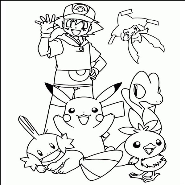 15 Pikachu Coloring Pages That Electrify the Imagination of Kids