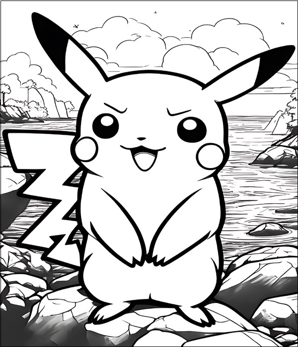15 Pikachu Coloring Pages That Electrify the Imagination of Kids