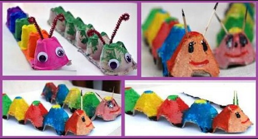 9 Simple and Easy Egg Crafts Ideas for Kids and Adults