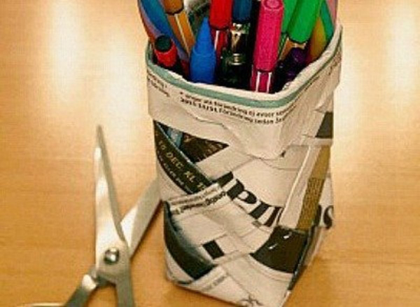 20 Innovative Easy Newspaper Crafts For Adults And Kids