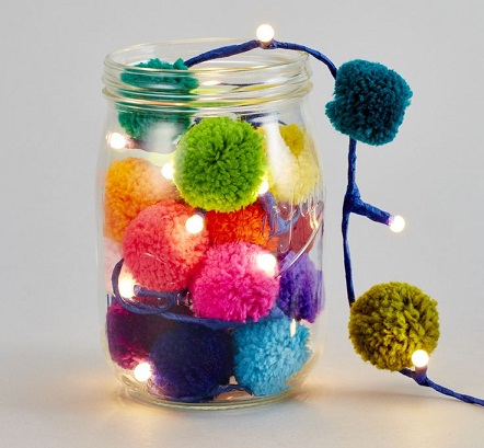 9 Creative and Colorful Pom Pom Crafts for Kids and Adults