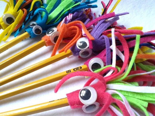 10 Simple Pencil Craft Design Ideas For Kids