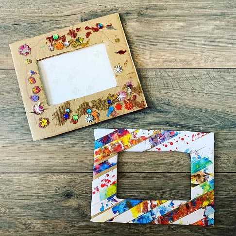 20 Unique Photo Frame Crafts and Arts for Kids to Make at Home