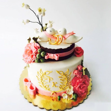 20 Simple and Unique Engagement Cake Designs In 2024