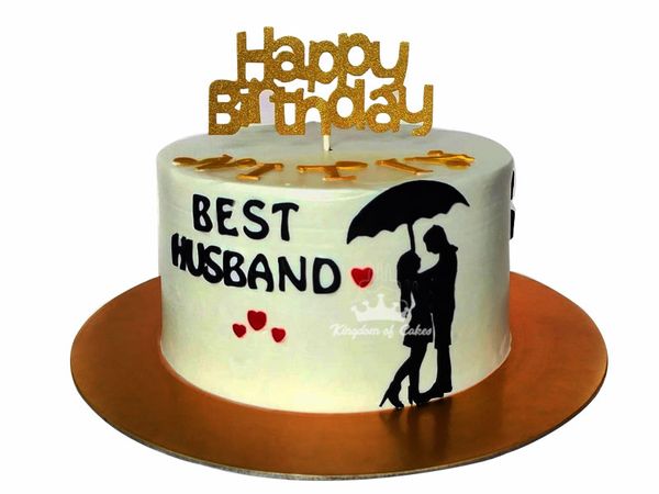 20 Romantic Cake Designs For Husband Birthday 2024