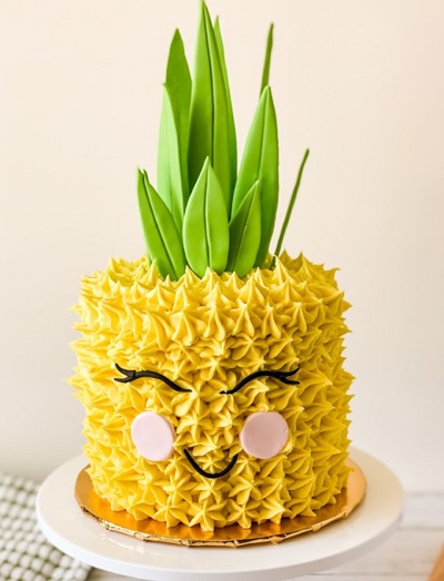 20 Simple and Unique Pineapple Cake Designs With Images 2024