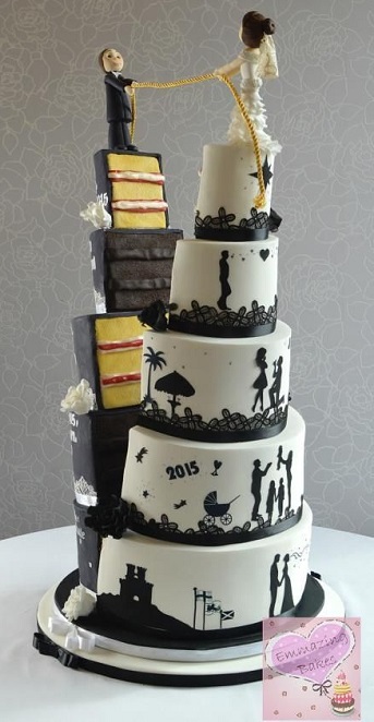 20 Simple and Unique Wedding Cake Designs In 2024