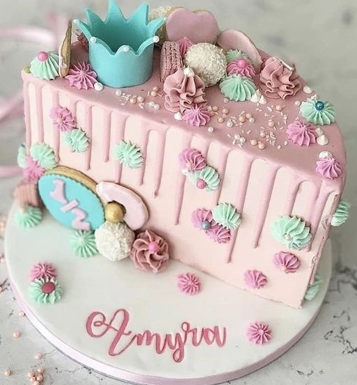 20 Latest and Best 6 Month Birthday Cake Designs With Photos
