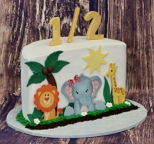 20 Latest and Best 6 Month Birthday Cake Designs With Photos