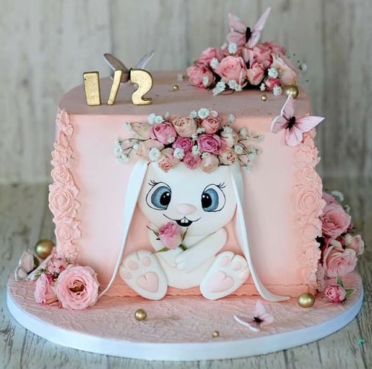 20 Latest and Best 6 Month Birthday Cake Designs With Photos